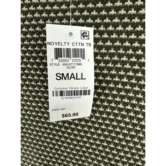 Club Room, Men's Elevated Tonal Texture Sweater Olive Size Small MSRP $65 - Picture 6 of 10